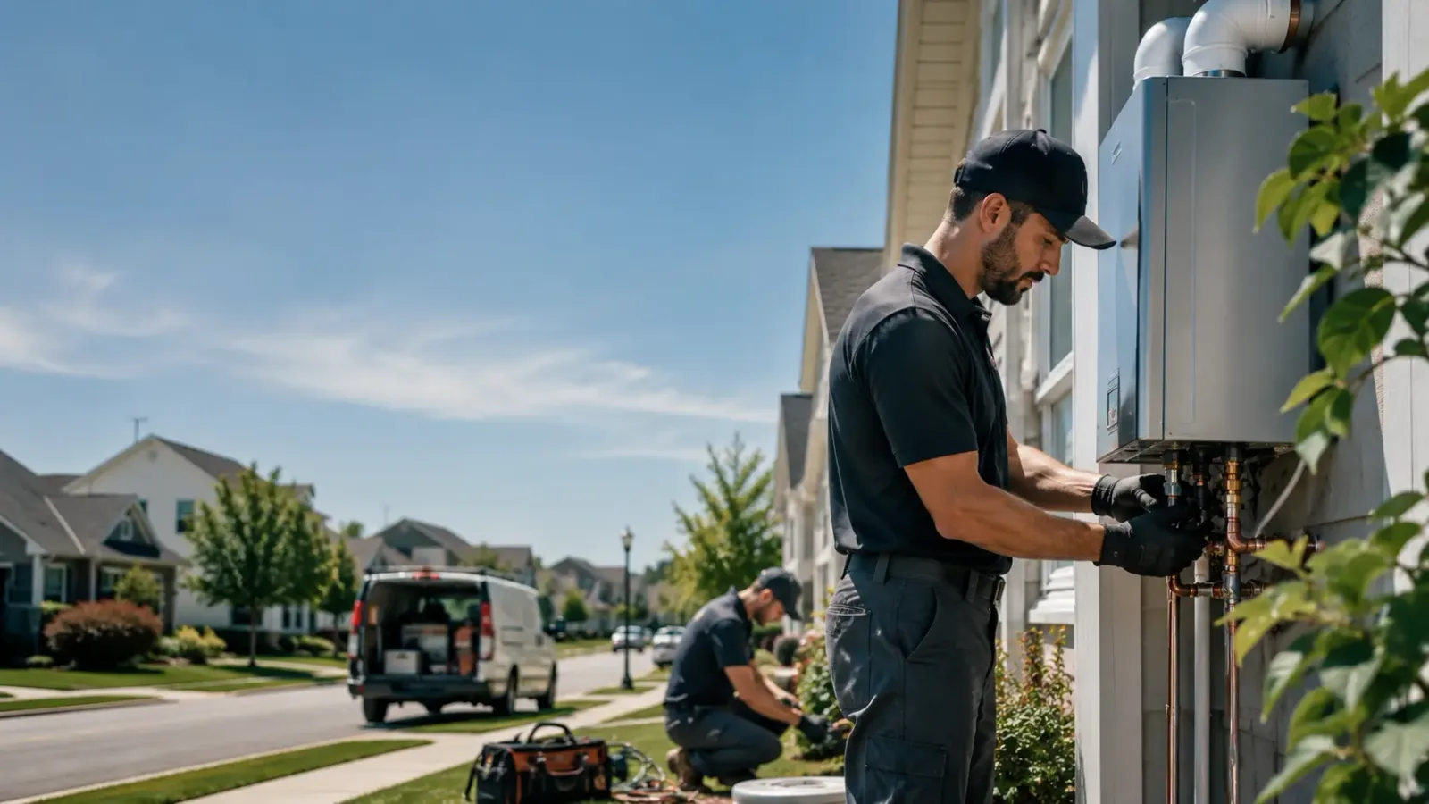 Tankless Water Heater Installation in Clive, IA
